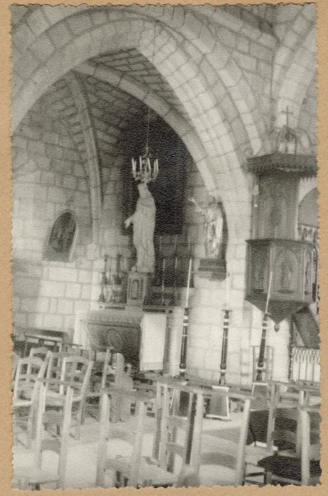 chapelle latérale nord, vue partielle