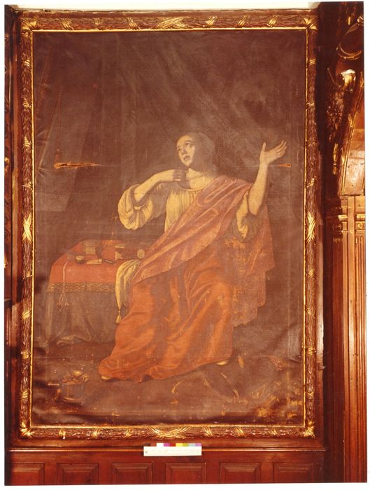 salon du 1er étage, tableau : Sainte Madeleine