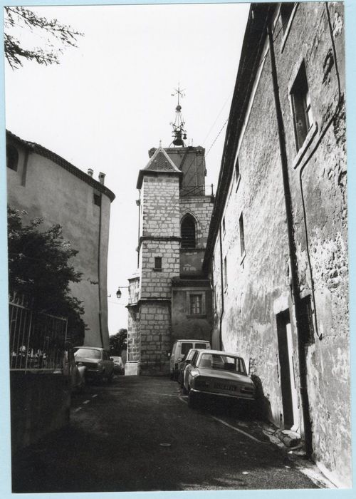 clocher, élévation nord, vue partielle