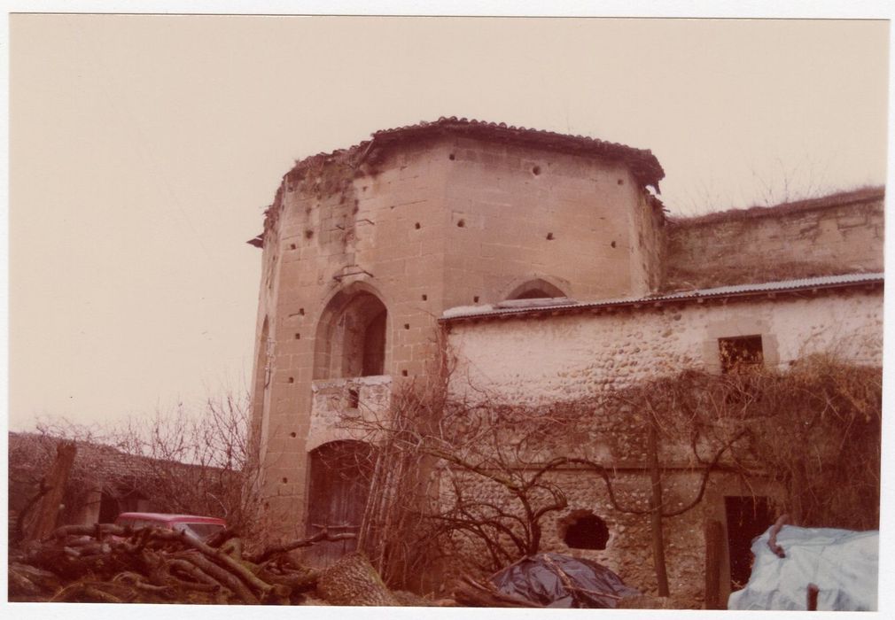 vestiges de la chapelle, chevet