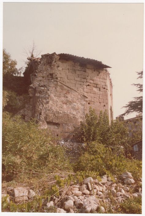 vestiges de la chapelle, vue partielle