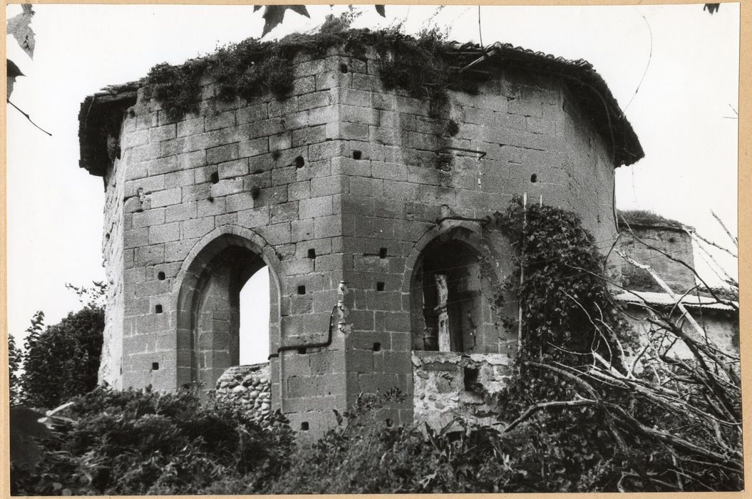 vestiges de la chapelle, chevet