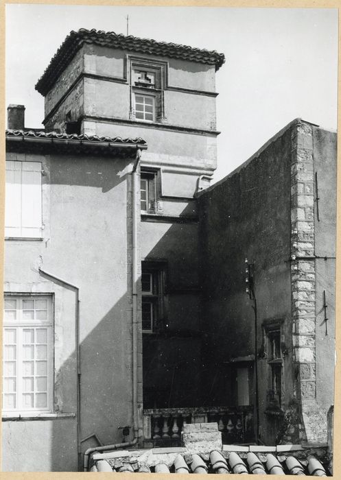 tour d’escalier, façade sud