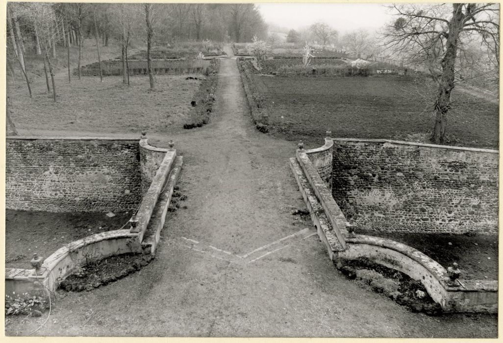 jardin, grande perspective ouest