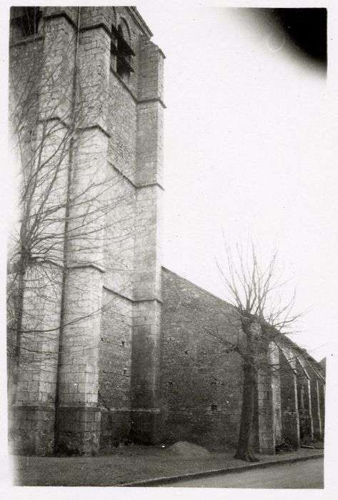 clocher, élévation ouest