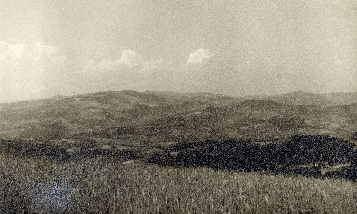 panorama depuis le château en direction du Nord