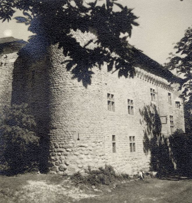 façade sud-ouest, vue partielle