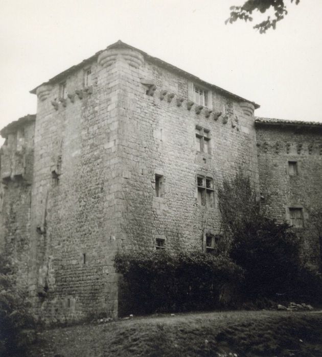 donjon, façades nord-est nord-ouest