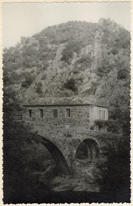 vue générale du pont depuis la rive ouest