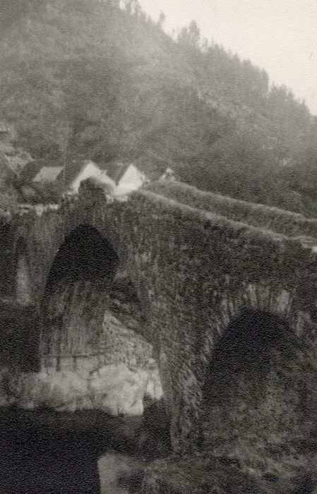 vue générale du pont depuis la rive ouest