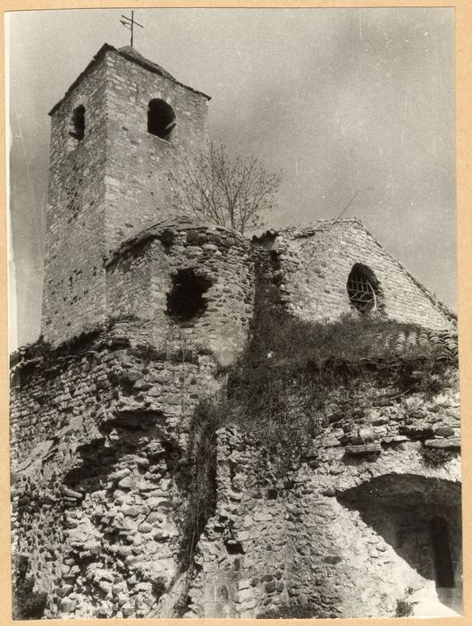 clocher, élévations sud et est