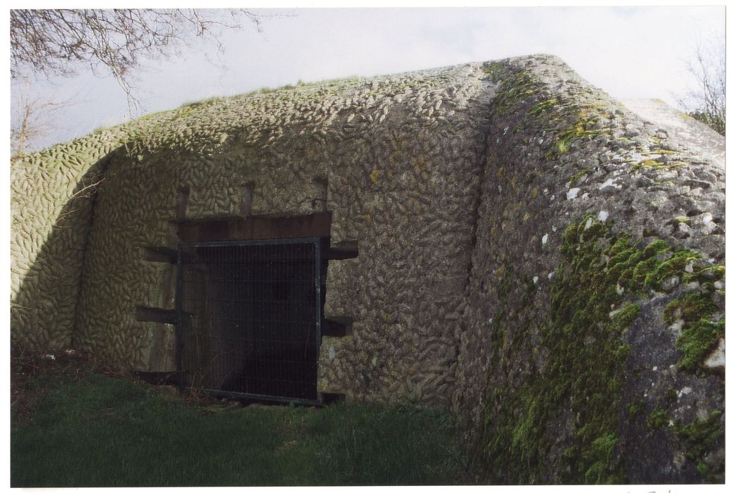 casemate n°3, détail de la bouche de tir
