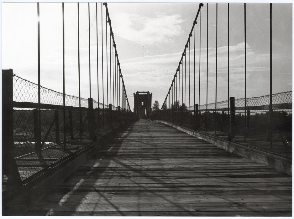 vue générale du pont en direction du Sud-Est