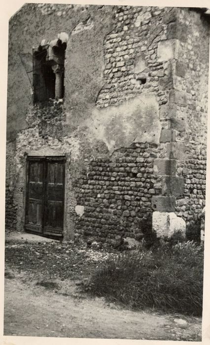 façade ouest, vue partielle