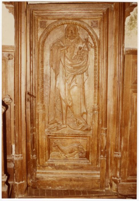 vantail de la porte de sacristie