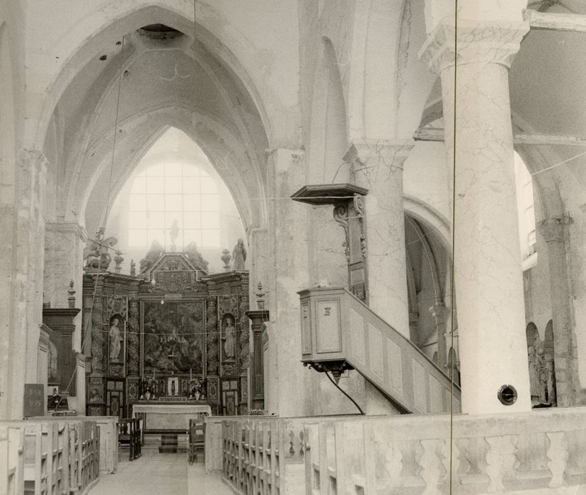 maître-autel, retable, tableau : Présentation de la Vierge au Temple