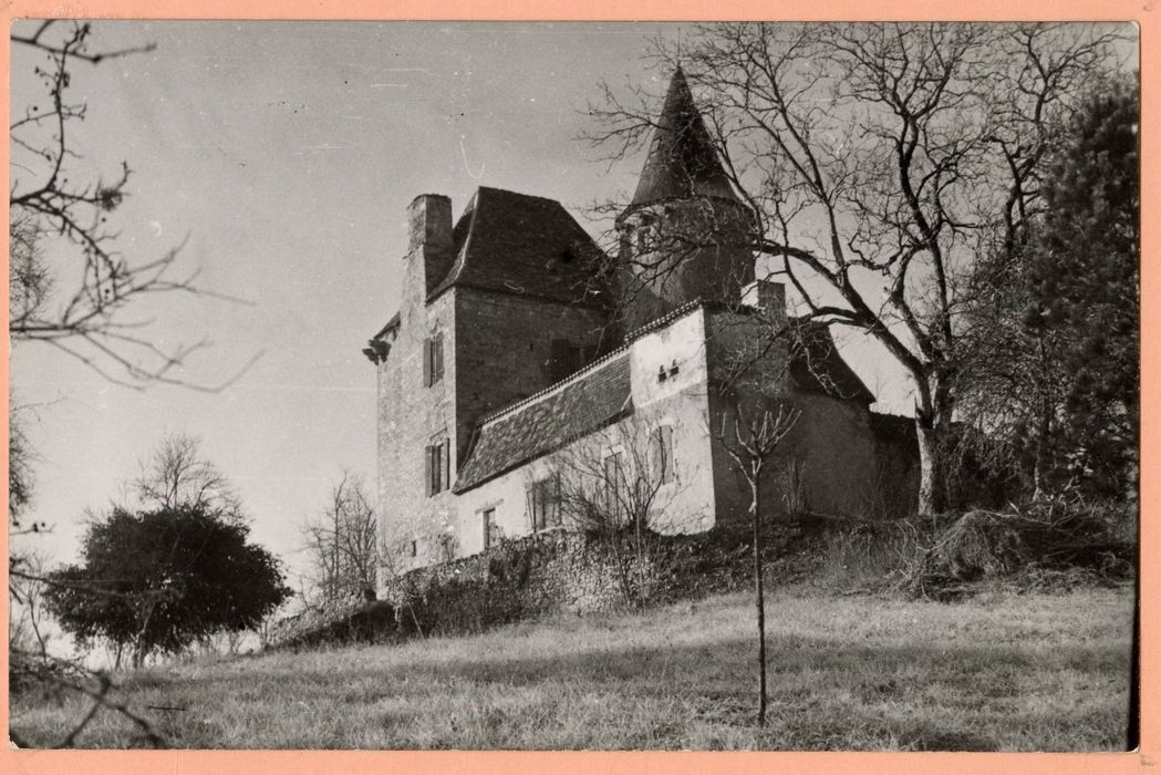 vue partielle du château depuis le Nord-Est