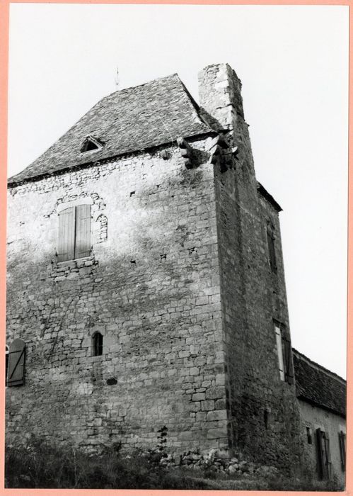 façades sud et est du donjon