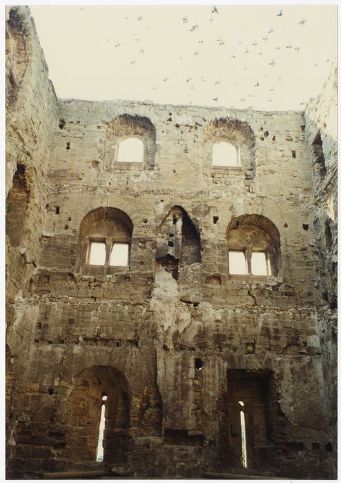 façade ouest, élévation interne
