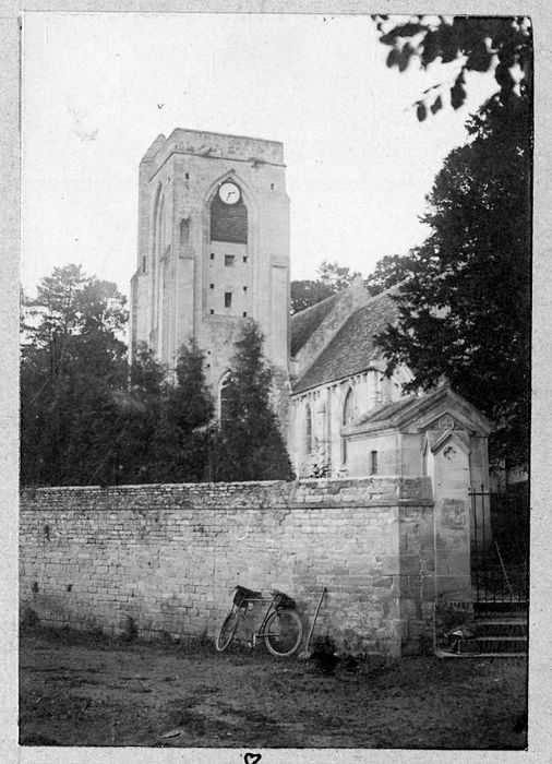 clocher, élévation sud-est