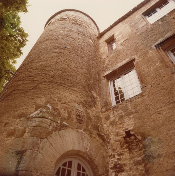 façade est, tourelle d’escalier