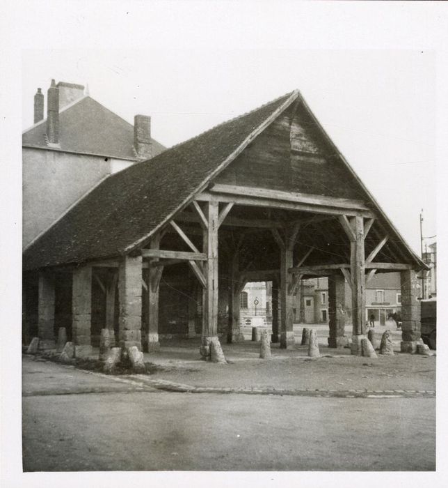 vue générale des halles