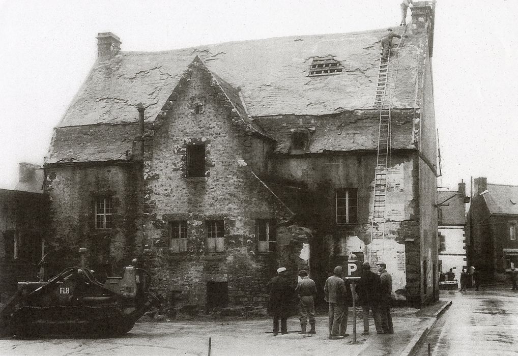 façade nord (photocopie numérisée)