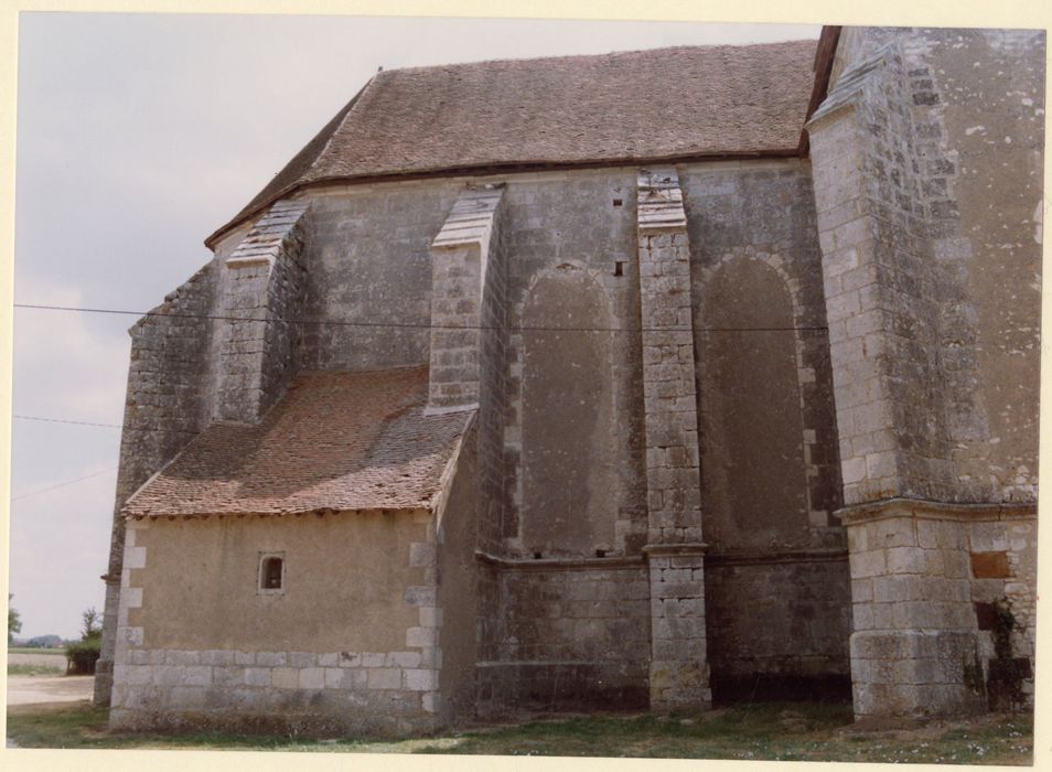 choeur, élévation nord