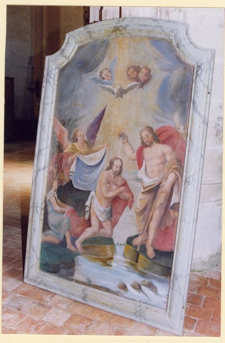 tableau : Baptême du Christ 