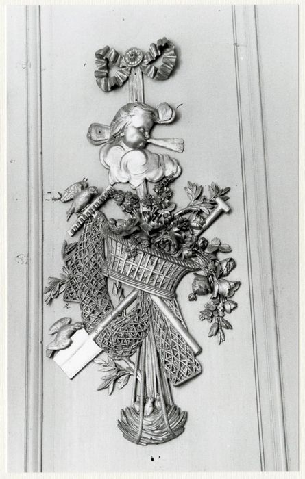 1er étage, détail du décor