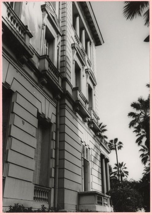 façade ouest, vue partielle