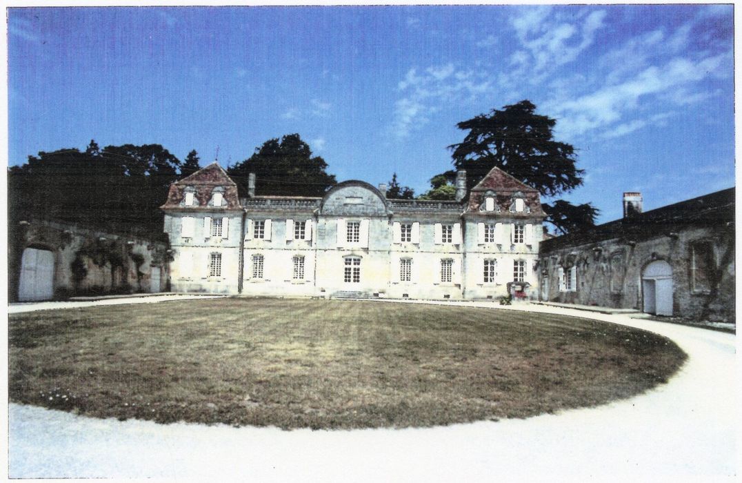 façade sud (photocopie  numérisée)