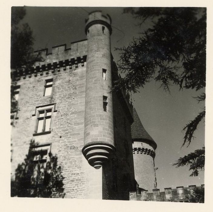 donjon, tourelle d’angle sud-ouest