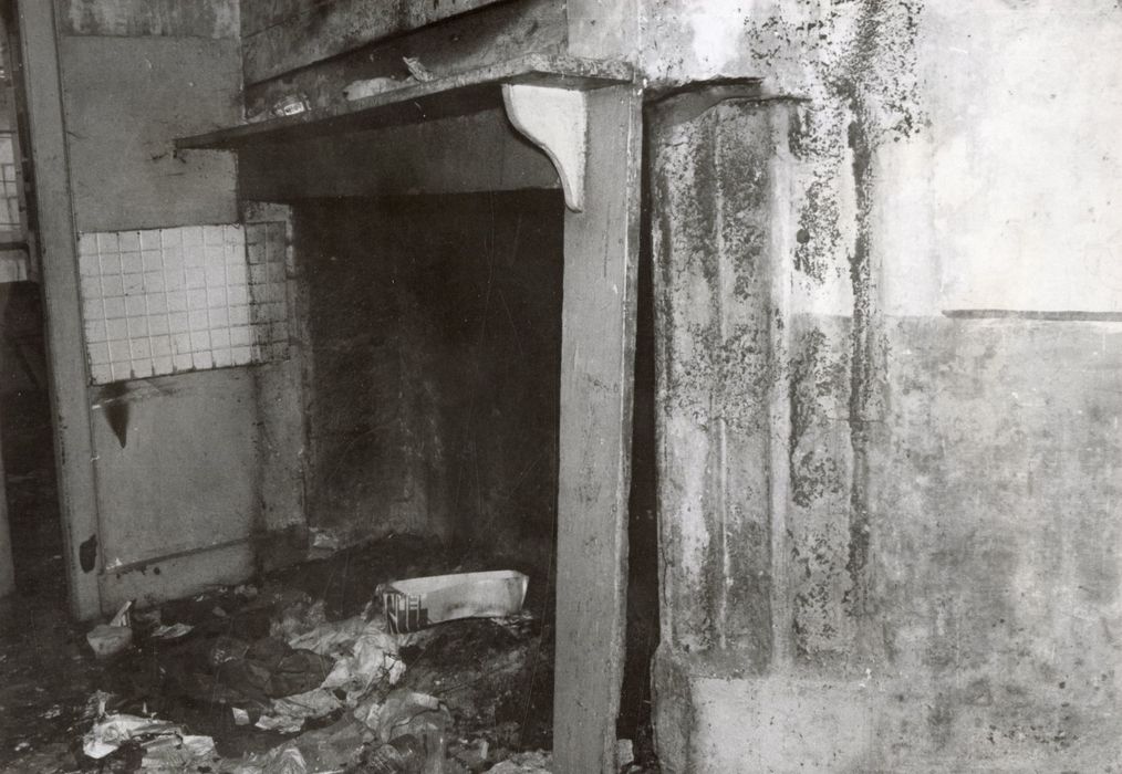 2e étage, cheminée monumentale