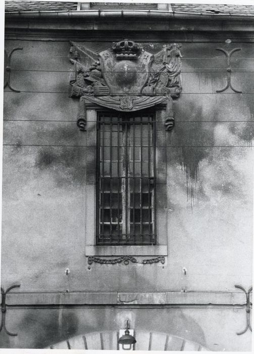 bâtiment principal, détail d’un haut-relief