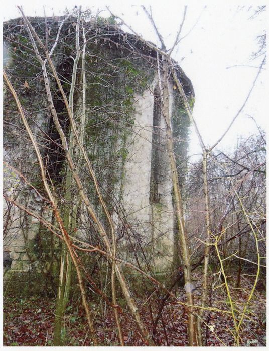 chevet, vue partielle (photocopie numérisée)