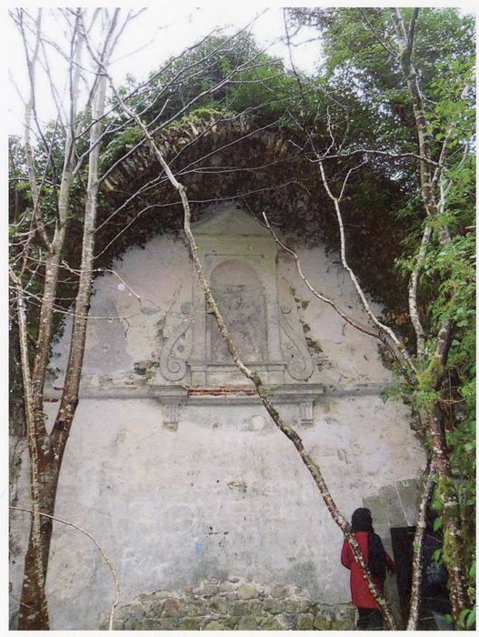 mur fermant la nef (photocopie numérisée)