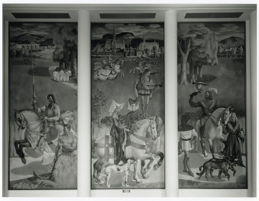 tableau (toile marouflée)
