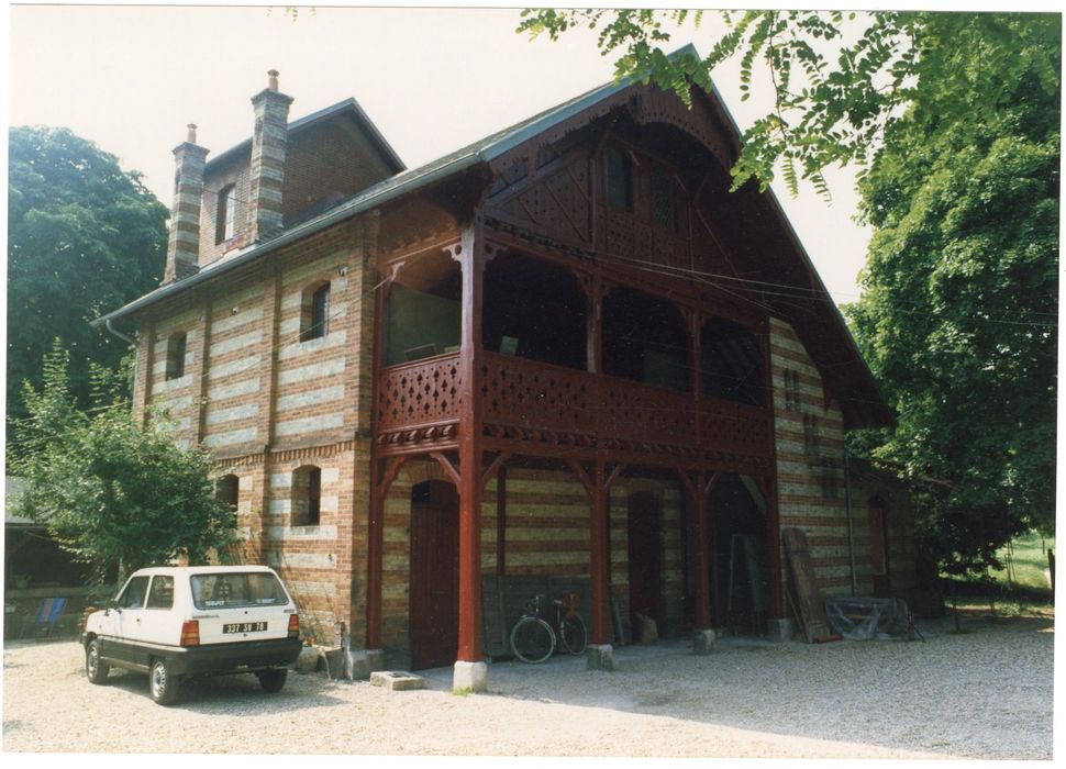 chalet, façades nord-ouest nord-est