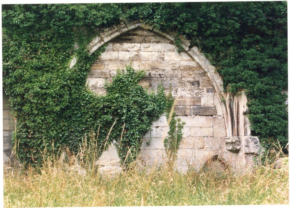 vestiges de l’abbaye (mur d’enceinte sud)
