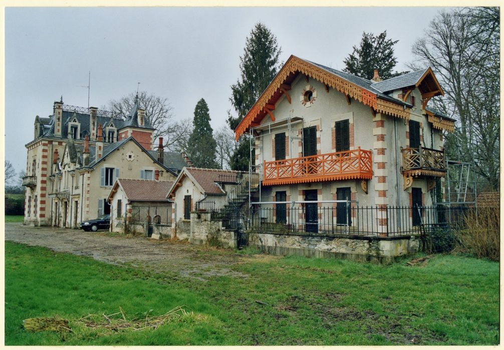 ensemble sud du logis et du chalet