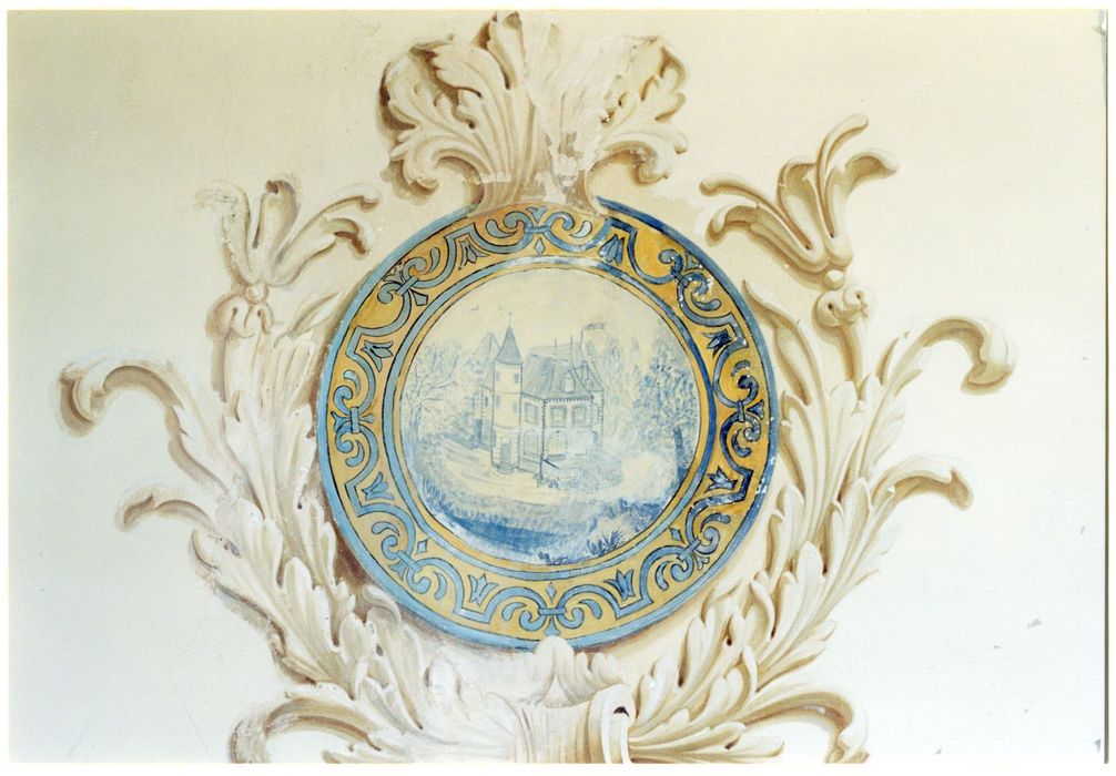 orangerie, détail du décor
