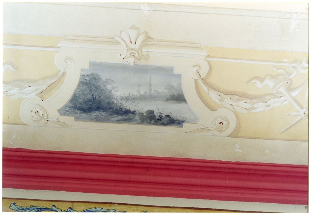 orangerie, détail du décor