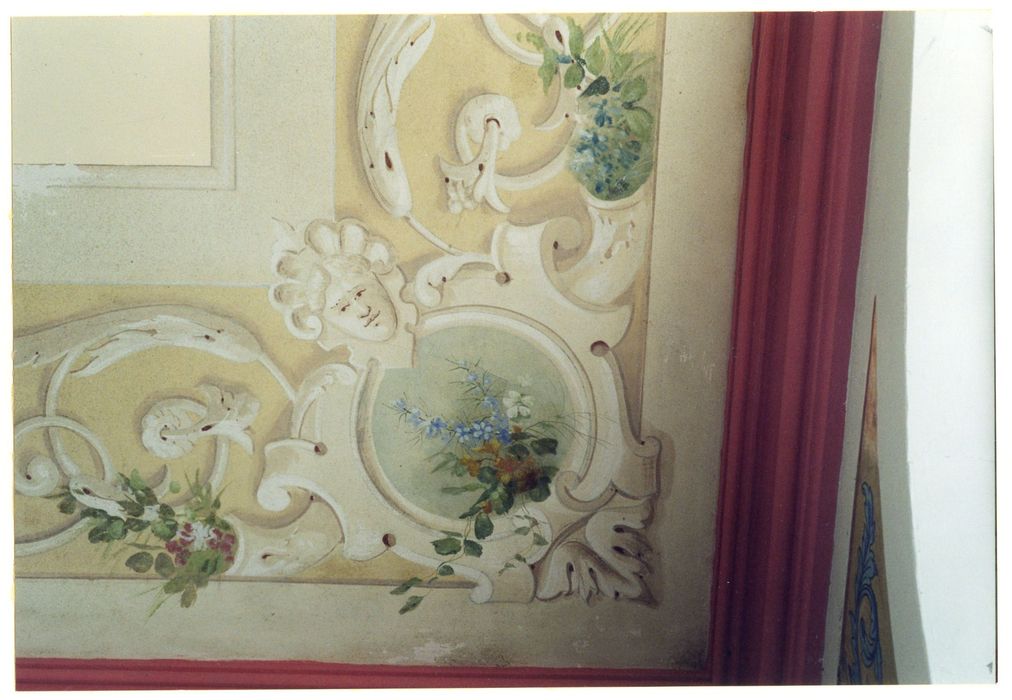 orangerie, détail du décor