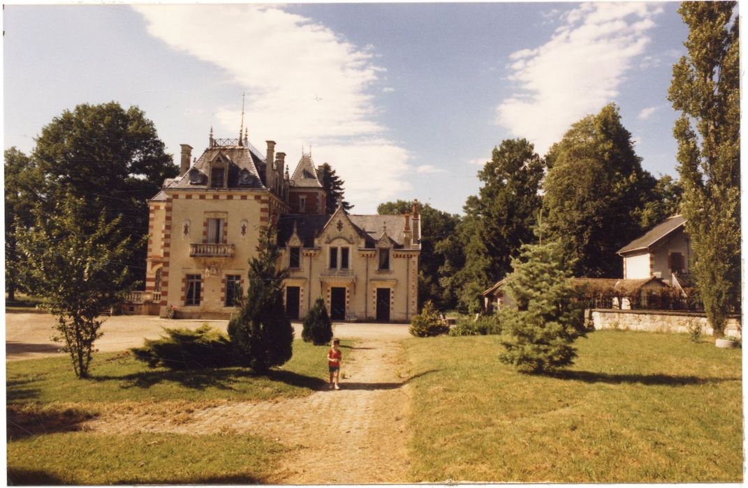 vue générale de la villa depuis le Sud