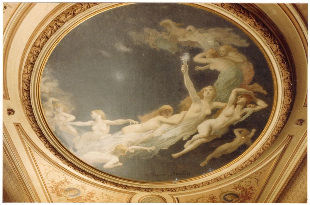 grand salon, plafond