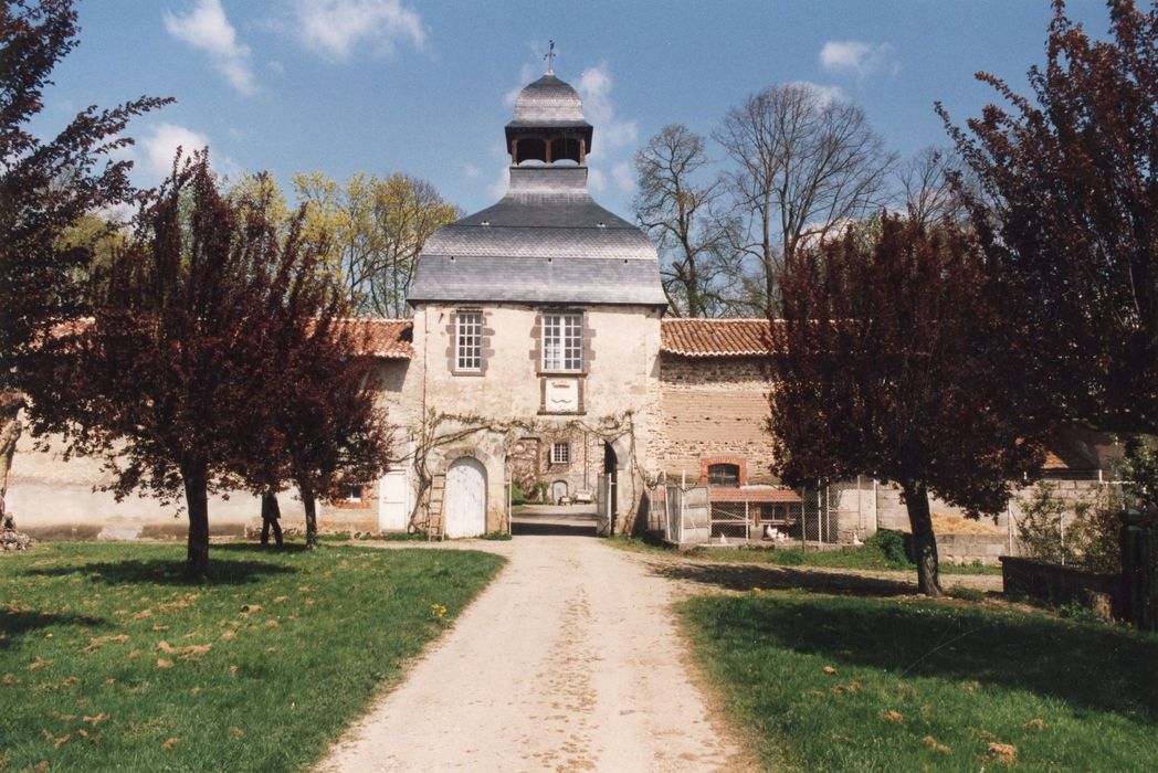 porterie, élévation sud-ouest
