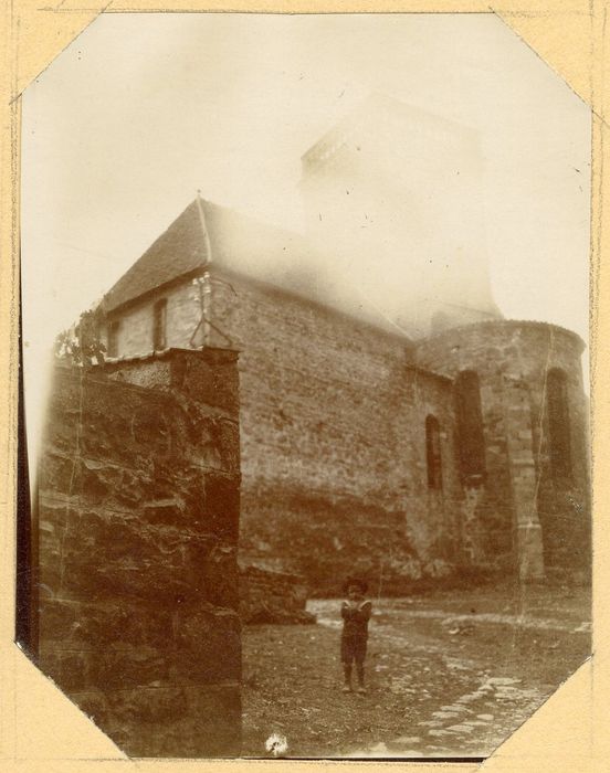chevet, vue partielle