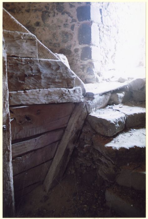 escalier, détail du départ