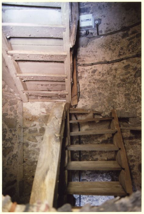 vue partielle de l’escalier